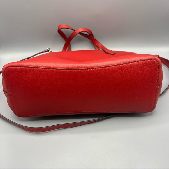 Kate Spade New York Harper Satchel Bag Candied Cherry - Picture 5 of 9